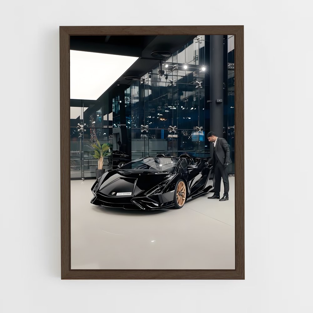 Poster Gentleman et Roadster – affiche Lamborghini (vue 5)
